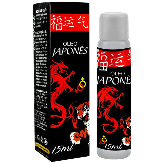 Óleo Japonês Gel Excitante Beijável Hot 15ml Secret Love