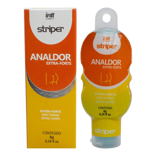 Analdor Gel Dessensibilizante Extra Forte Linha Striper 8g Intt