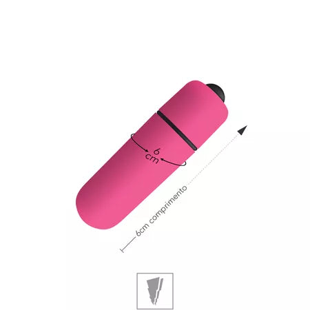 Cápsula Vibratória Power Bullet Clássico Rosa