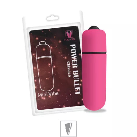 Cápsula Vibratória Power Bullet Clássico Rosa