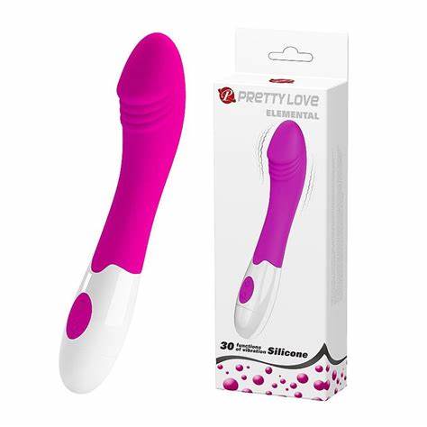 Vibrador de Ponto G - ELEMENTAL - Pretty Love- Rosa